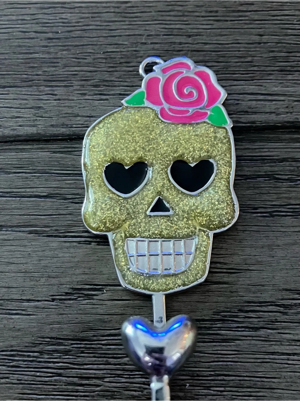 Betsey Johnson Skull Accessory Hook